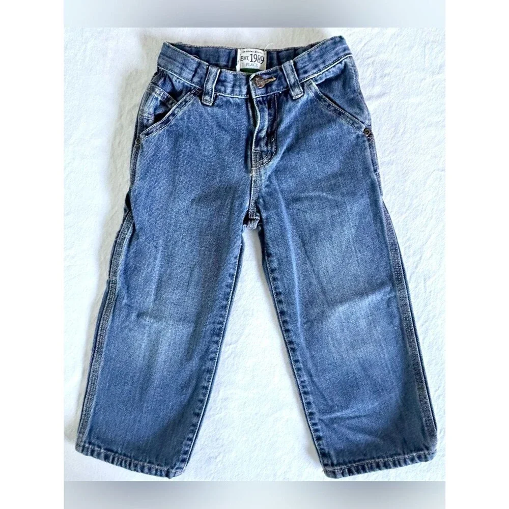 The Children’s Place Boys Jeans & Gray Pants Size 3T Denim & Corduroy Toddler